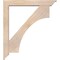 Ekena Millwork Westlake Traditional Smooth Bracket w/ Offset Brace, Douglas Fir, 5 1/2"W x 34"D x 38"H BKT0604X34X38WTL01SDF - alternate 3